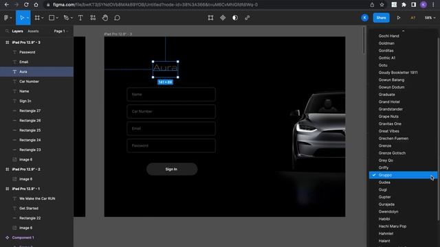 Figma tutorial : Creating an onboarding screens in Figma. смотреть онлайн