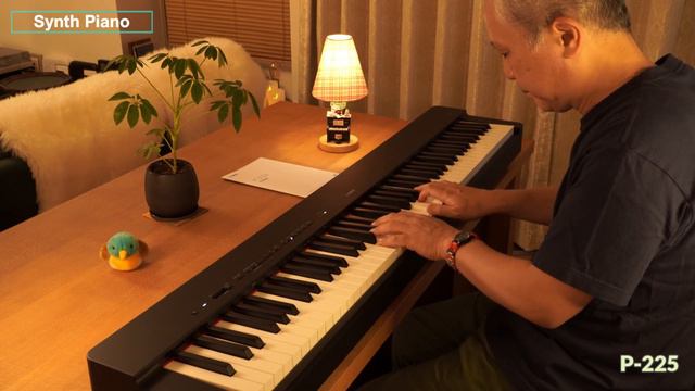 【YAMAHA P-225】All Sounds Demo [No Talking] / pf, EP, Organ, Strings, etc смотреть онлайн