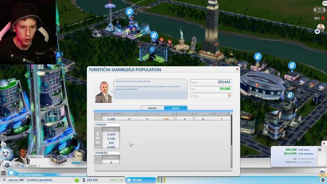 IZGRADNJA PRVEGA LETALIŠČA | SimCity #10 смотреть онлайн
