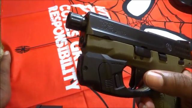 M&P Shield Mods: True Precision barrel, Apex Trigger, Lasemax Gripsense laser and more смотреть онлайн