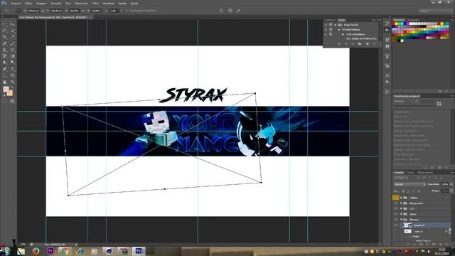 FREE MINECRAFT BANNER TEMPLATE (PHOTOSHOP) (CINEMA 4D) FODA смотреть онлайн