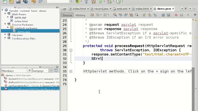 Servlet Context Basic First Demo....Part 1 смотреть онлайн