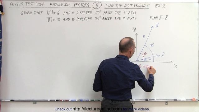 Physics - Test Your Knowledge: Vectors (5 of 30) Find the Dot Product: Ex.2 смотреть онлайн