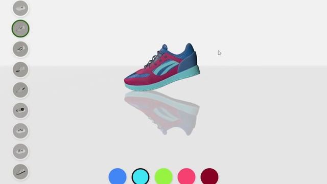 3D model viewer and color changer with three.js смотреть онлайн