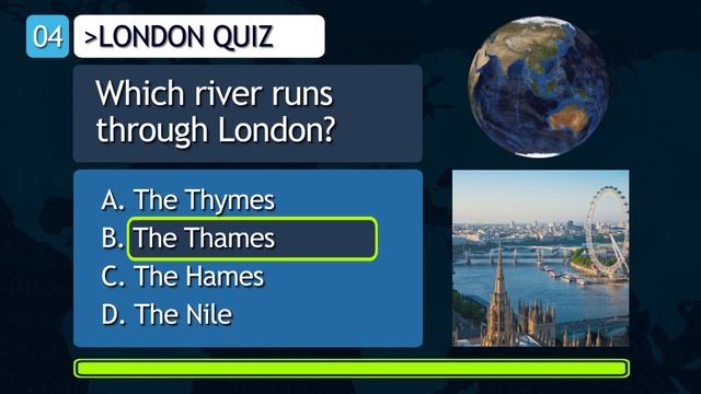 LONDON Quiz - Part 1 | How well do you know London? ? смотреть онлайн