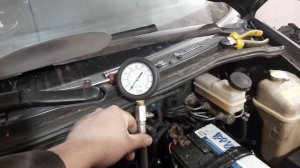 Замер компрессии Hyundai H200, 4d56, d4bf