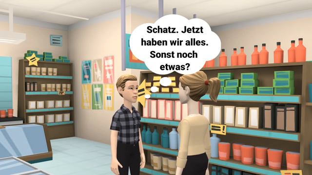 Im Supermarkt / Einkaufen | Deutsch Lernen Mit Dialogen