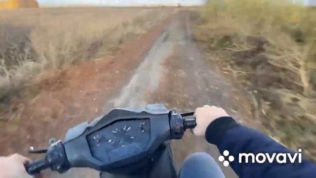 Покатушки на скутере после расточки свечного отверстия Краткий обзор на проделанную работу смотреть онлайн