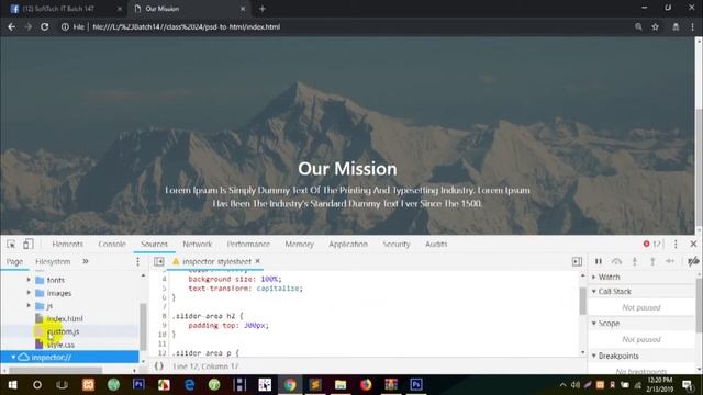 PSD to HTML using Bootstrap in Bangla for Beginners *Easy Method* смотреть онлайн