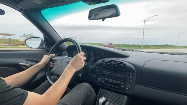 2001 Porsche Carrera Cabriolet In-Car Driving Footage