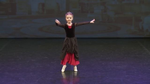Anastasia.7 years. Tarantella ( Anyuta)/Тарантелла из балета « Анюта» смотреть онлайн