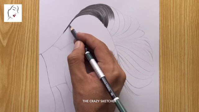 How to Draw a Boy with Beautiful Hair | A Boy Hair Drawing | Sketch | The Crazy Sketcher Boy смотреть онлайн