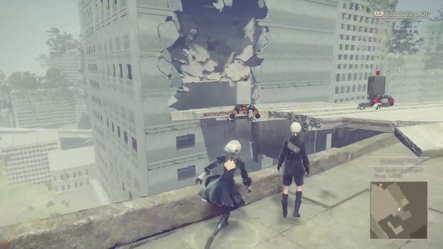 NieR: Automata easy mode 1 смотреть онлайн