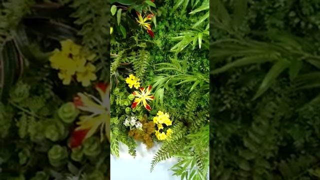 Фитостена из искусственных растений Глориоза. Квин Гарден. Часть первая смотреть онлайн