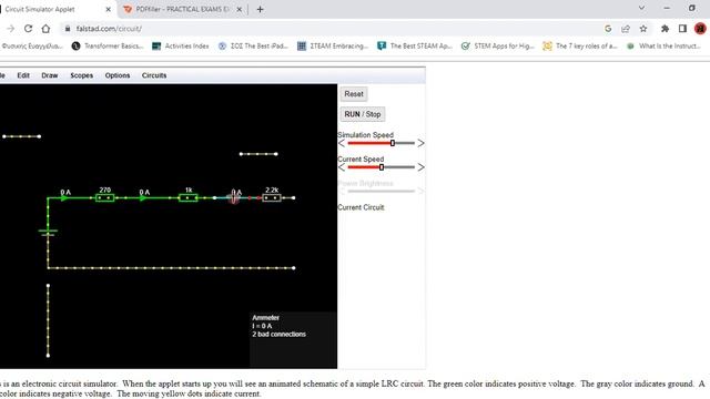 IN SERIES CIRCUIT CONNECTION / PRACTICAL EXERCISE IN FALSTAD APPLICATION смотреть онлайн