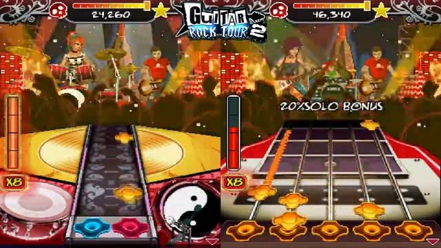Guitar Rock Tour 2(Java) - Steppenwolf - Born To Be Wild смотреть онлайн