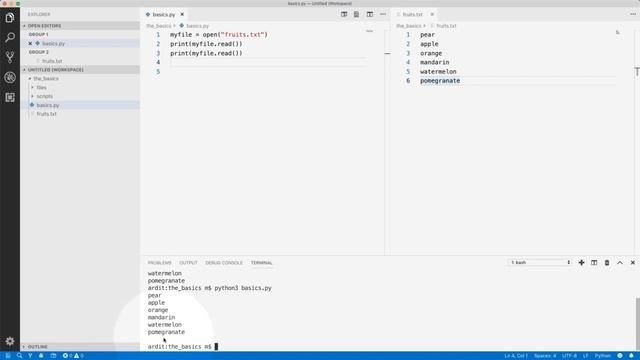 Python 11.4 File processing - File Cursor смотреть онлайн