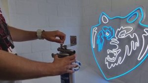 Корпус (колба) магистрального фильтра для воды из нержавеющей стали НАША СТАЛЬ Slim-line 10.