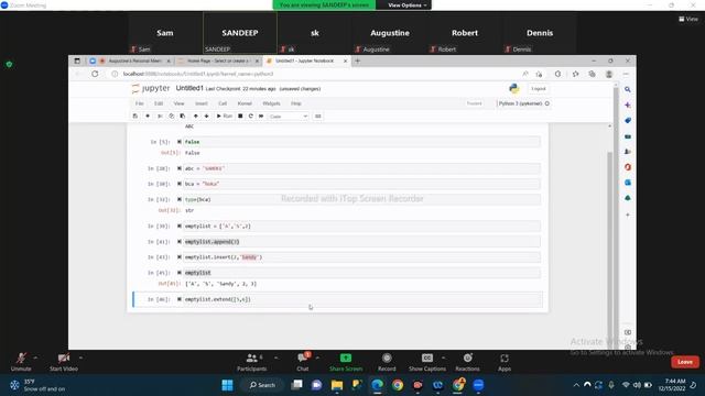 Advanced Python Data Science Session 1 2023 смотреть онлайн