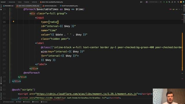 Livewire: Date/Picker Available Slot Picker смотреть онлайн