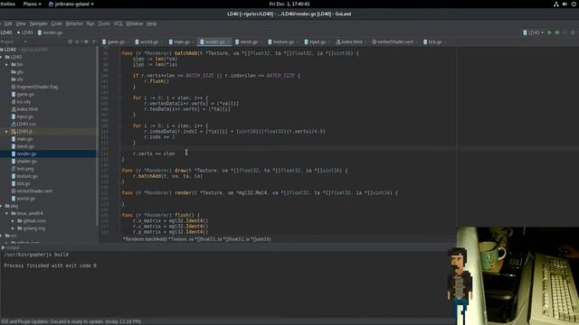 Go + WebGL Ludum Dare preparation смотреть онлайн