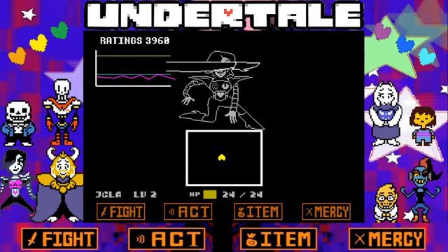 Undertale Playthrough w/KillingJoke1592-Ep 10 "Sexy robots, confused feelings." смотреть онлайн