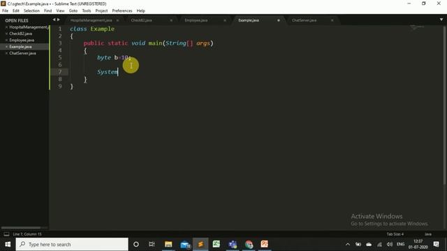 java tutorial for beginners Part- 5 "byte, short, int, long Data types " in हिंदी смотреть онлайн
