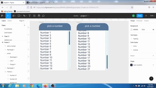 Easy tutorial on scroll bar animation in figma. смотреть онлайн