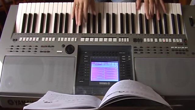 auld lang syne, yamaha psr s700 смотреть онлайн