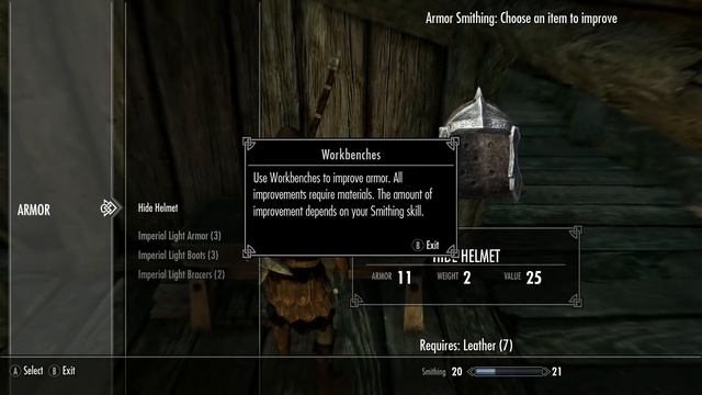 How to Temper a Hide Helmet for Alvor - Skyrim смотреть онлайн