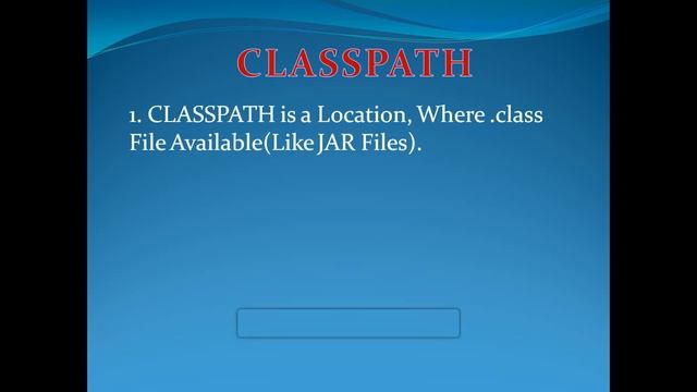 Difference Between CLASSPATH and PATH in JAVA смотреть онлайн