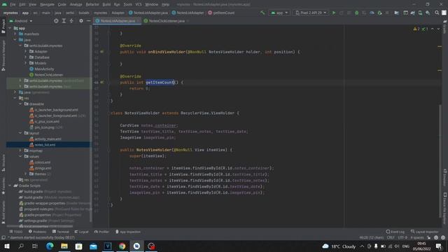 Приложение Заметки на Java в Android Studio. Урок 08. смотреть онлайн