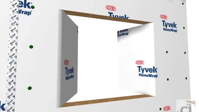 Install HomeWrap® OVER Rigid Foam Board and Window | DuPont™ Tyvek® смотреть онлайн