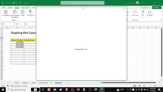 Enable Calendar Date Picker in Excel 365 (Easy Entry of Date in Excel) смотреть онлайн
