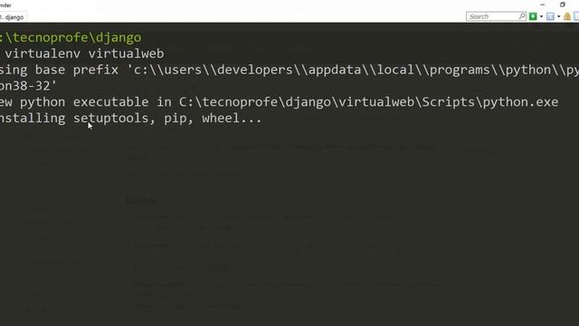 Curso de Python. Entorno virtual con Virtualenv en Python. Video 5. смотреть онлайн