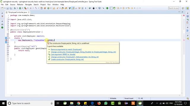 springboot with spring security basic auth example смотреть онлайн