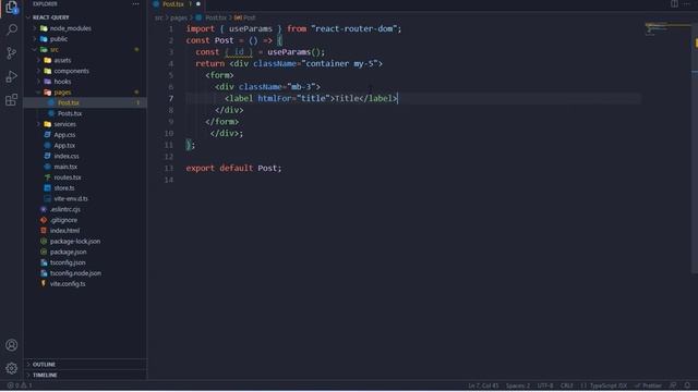 REUD operation using react query with axios смотреть онлайн