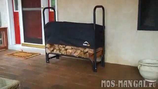 Дровница для укладки дров смотреть онлайн