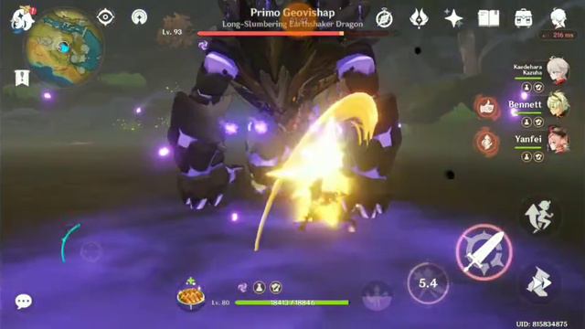 Beidou build On phone gameplay genshin impact#ganshinimpact#phone #gamplay смотреть онлайн