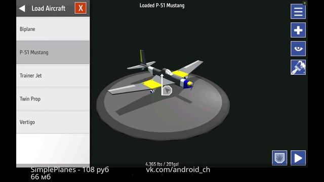 SimplePlanes - Симулятор самолетостроения на Android(Обзор/Review)