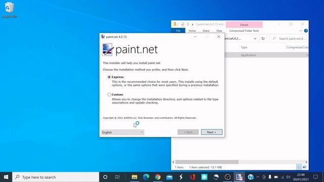 How to download and install Paint.net in Windows 10 (Quickest Method) смотреть онлайн