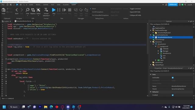 [FREE] DONATION GUI with DISCORD LOGGING | Roblox смотреть онлайн