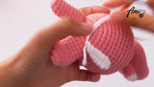 #337 | BT21 - Cooky Bunny Amigurumi (3/3) | Crochet Amigurumi | Beginners Tutorial | @AmiSaigon