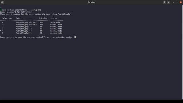 How to switch between multiple PHP version on Linux command line смотреть онлайн
