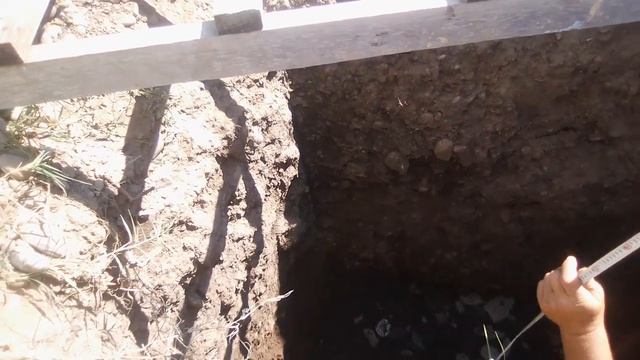 Как замерить глубину ямы смотреть онлайн