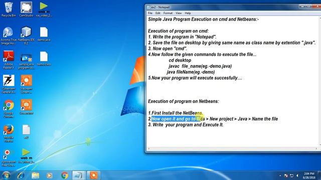 how to execute java program in cmd смотреть онлайн