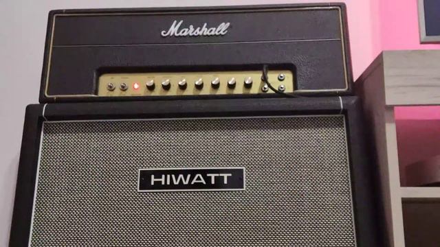 Hiwatt HG212 cab 50W Plexi demo Deftones Be Quiet And Drive riffage смотреть онлайн