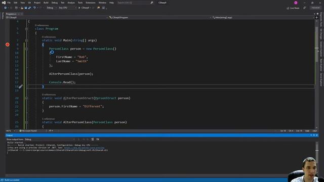 What's New in C# 9 - Records & Init Only Setters смотреть онлайн