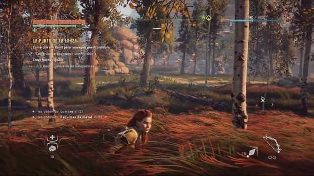 Luchando con unas cuantas maquinas y salvamos a una persona/Horizon Zero Dawn#3/CJ_Gamer92 YT смотреть онлайн