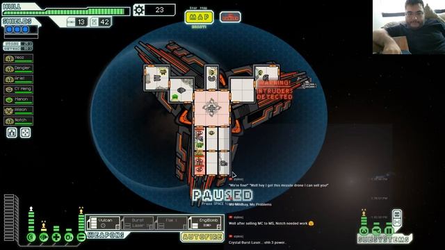 Let's Play Faster Than Light, A Killer Station (livestream) смотреть онлайн